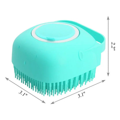 2-in-1 Pet Shampoo Brush