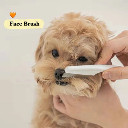 Brosse de nettoyage du visage pour animaux de compagnie