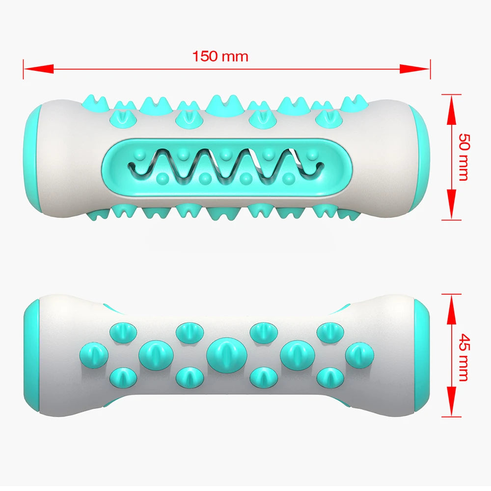 Jouet de bâton de brosse à dents molaire pour chien