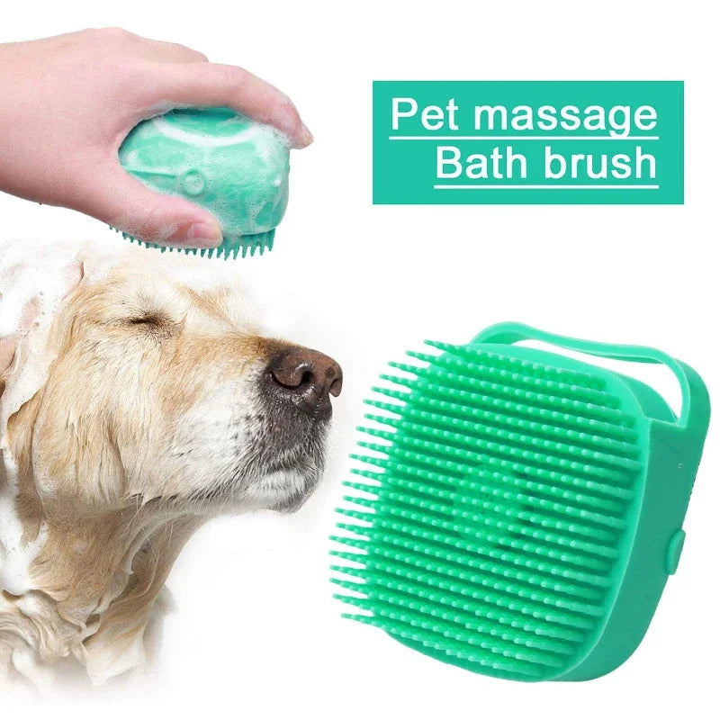 2-in-1 Pet Shampoo Brush