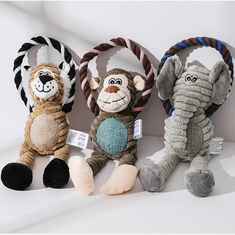 Dog Bite-Resistant Plush Chew Toy