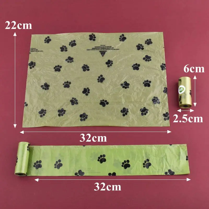 Biodegradable Pet Waste Bags Roll