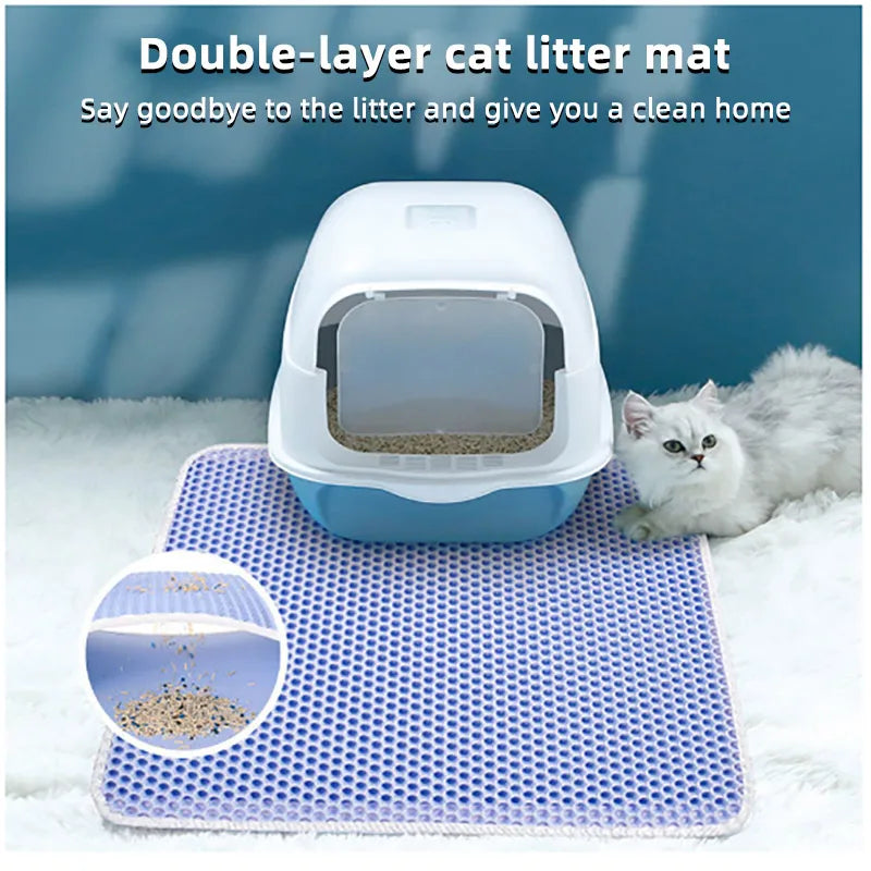 Double Honeycomb Cat Litter Mat