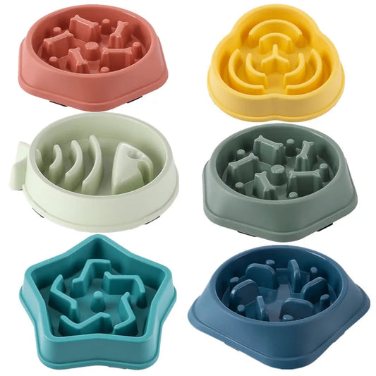 PuzzlePaws: Slow Feeding Dog Bowl