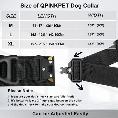 QPINKPET AirTag Stylish Safety Dog Collar