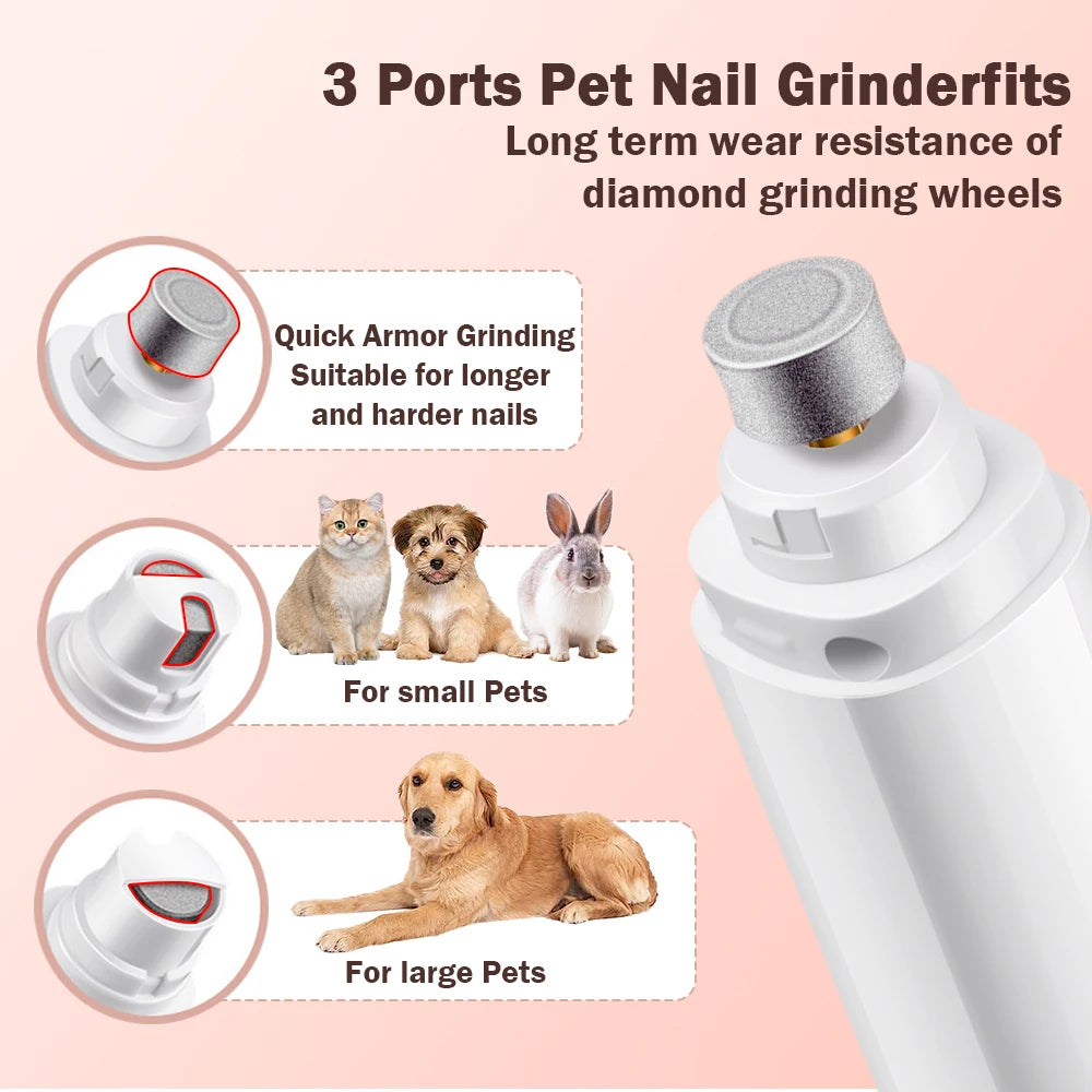 Adjustable Speed Pet Nail Grinder