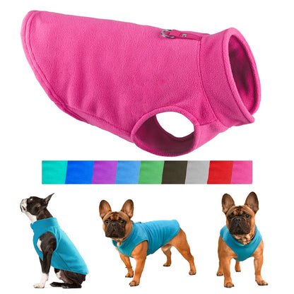 Cozy Winter Fleece Dog Coat