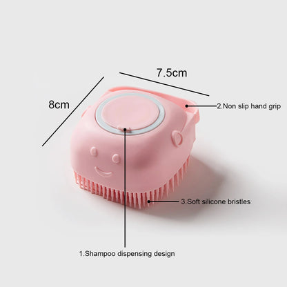 Silicone Pet Shampoo Massager