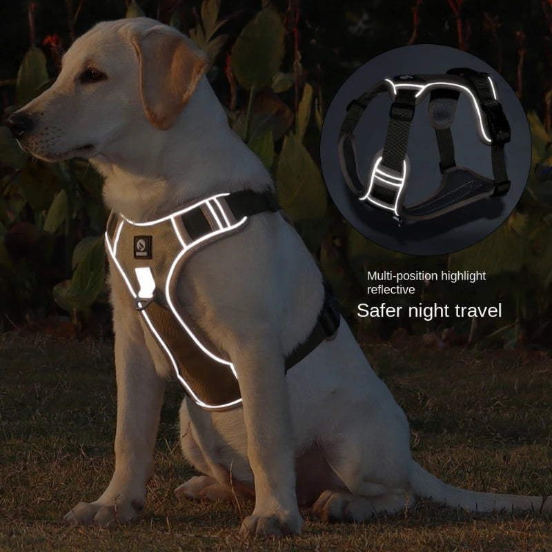 Reflective Adjustable Dog Harness Vest