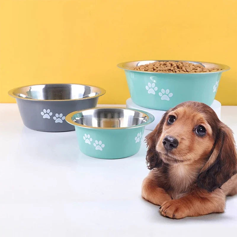 GripBone: Stainless Steel Dog Bowl