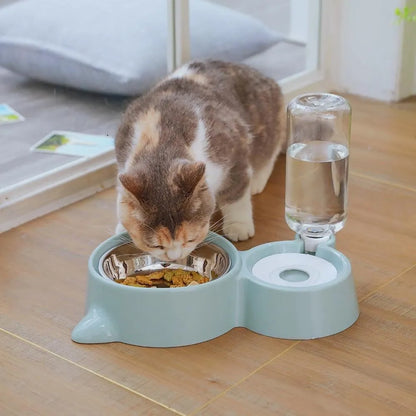 Bol pour animaux de compagnie à double fonction