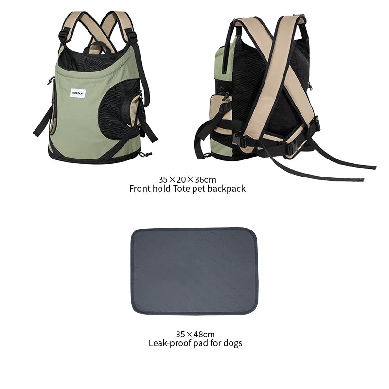 Pet Chest Sling Bag - Portable Travel Carrier