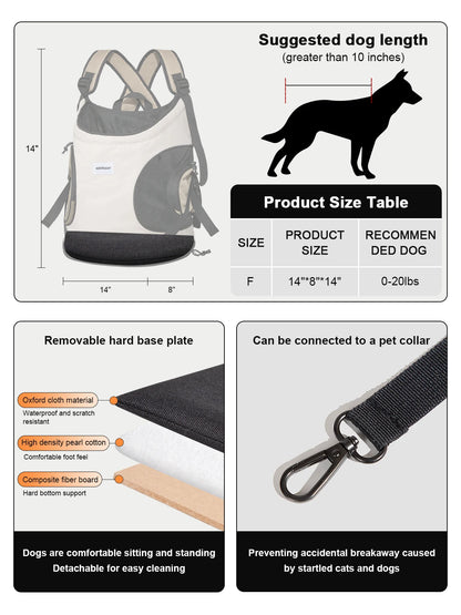 Pet Chest Sling Bag - Portable Travel Carrier