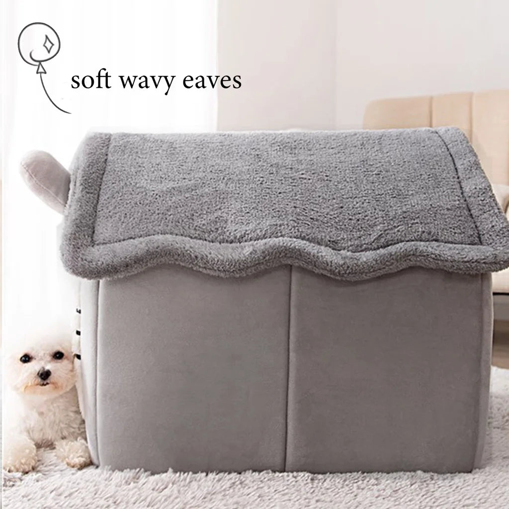 Foldable Pet Sleepping Bed House