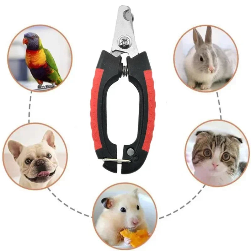 Coupe-ongles pour animaux de compagnie en acier inoxydable