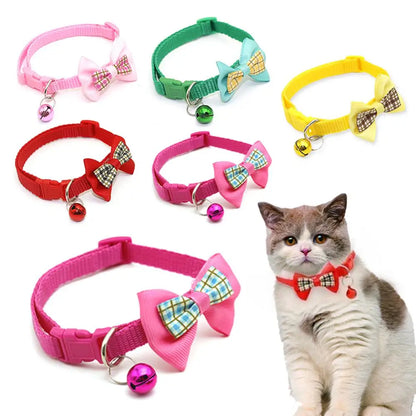 Bow Tie Cat Collars