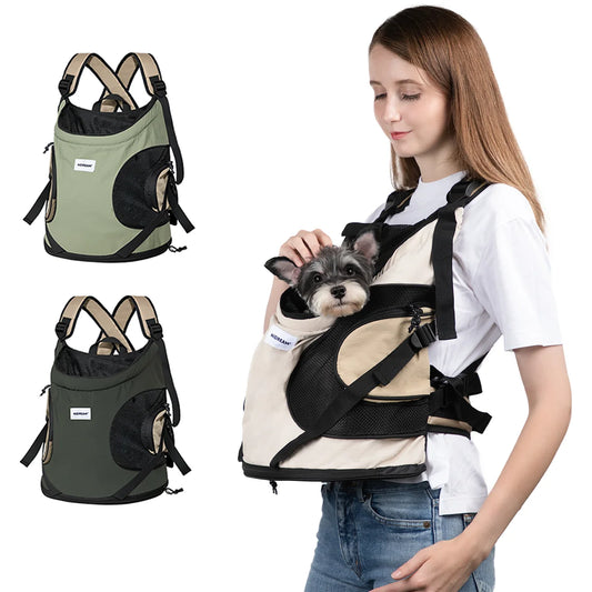 Pet Chest Sling Bag - Portable Travel Carrier