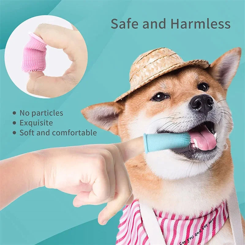 Super Soft Silicone Pet Toothbrush