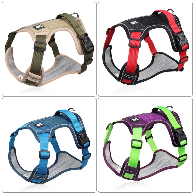 Reflective Adjustable Dog Harness Vest