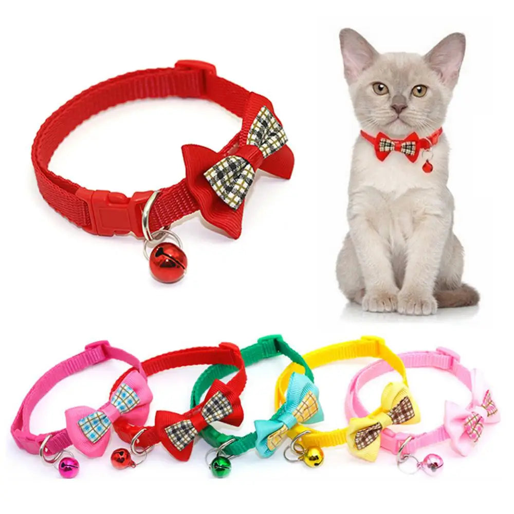 Bow Tie Cat Collars