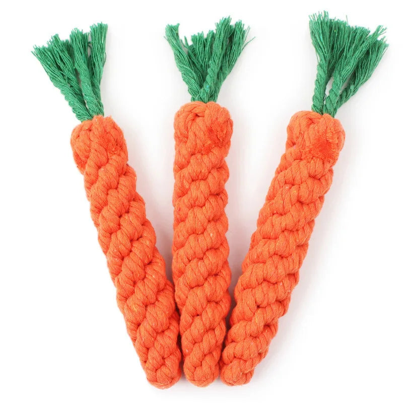 Dog Toy Carrot Bite Resistant