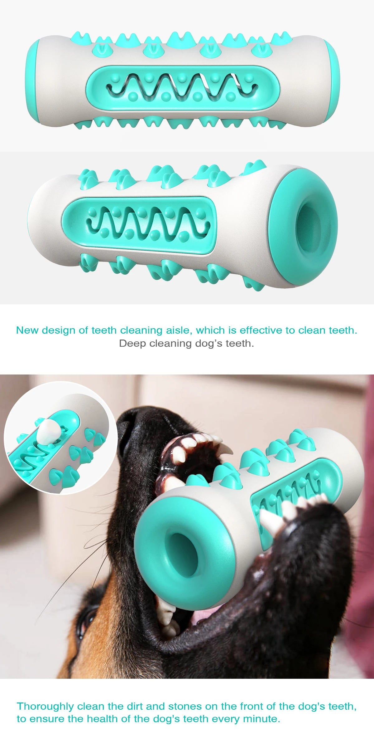 Dog Molar Toothbrush Stick Toy