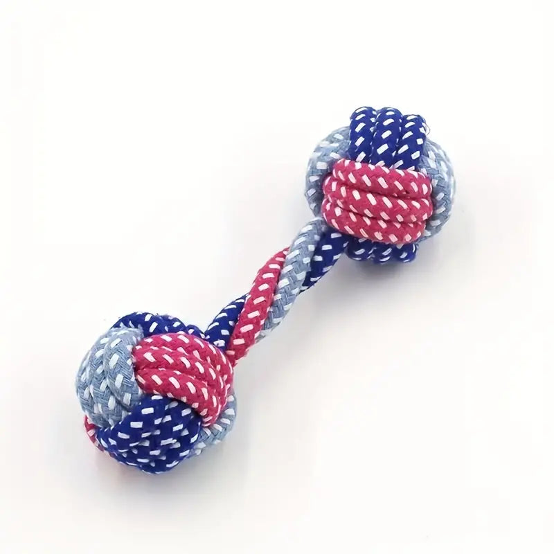 Dumbbell Rope Dog Toy Bite Resistant