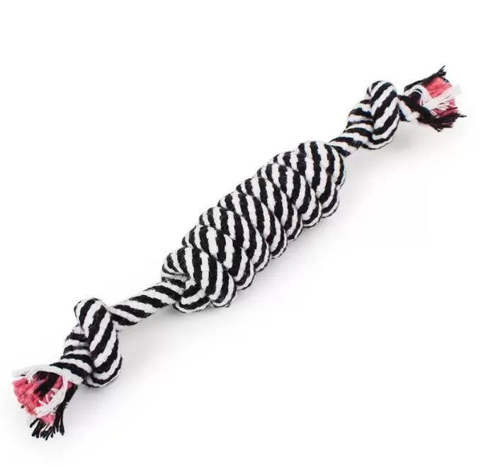 Braided Rope Dog Toy Bite Resistant