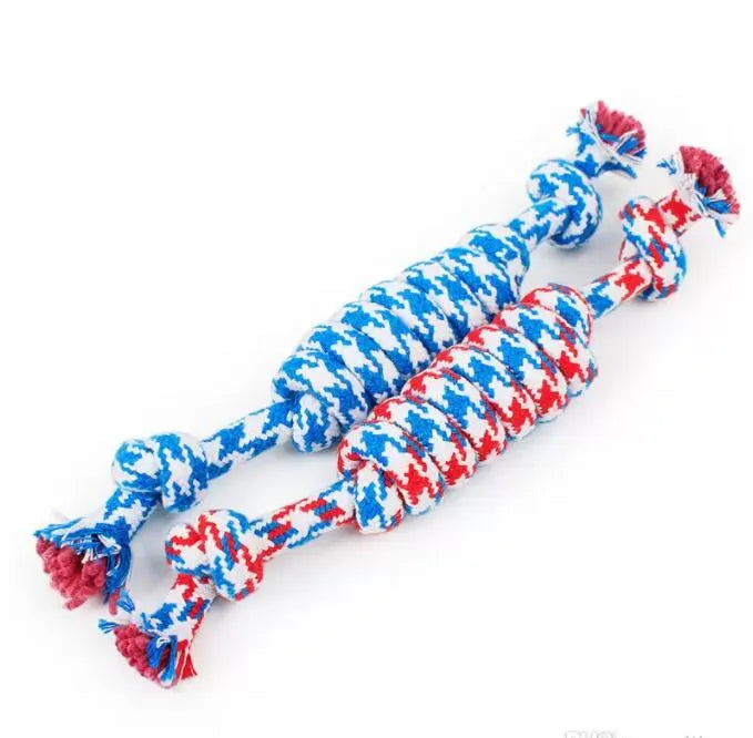 Braided Rope Dog Toy Bite Resistant