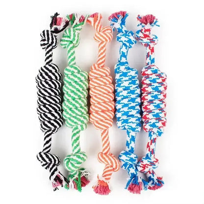 Braided Rope Dog Toy Bite Resistant